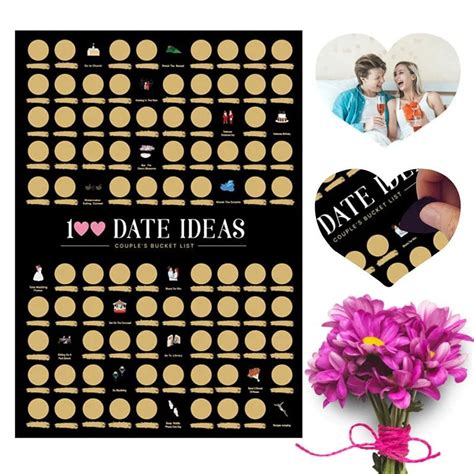 date night ideas scratch off game|100 scratch off date night.